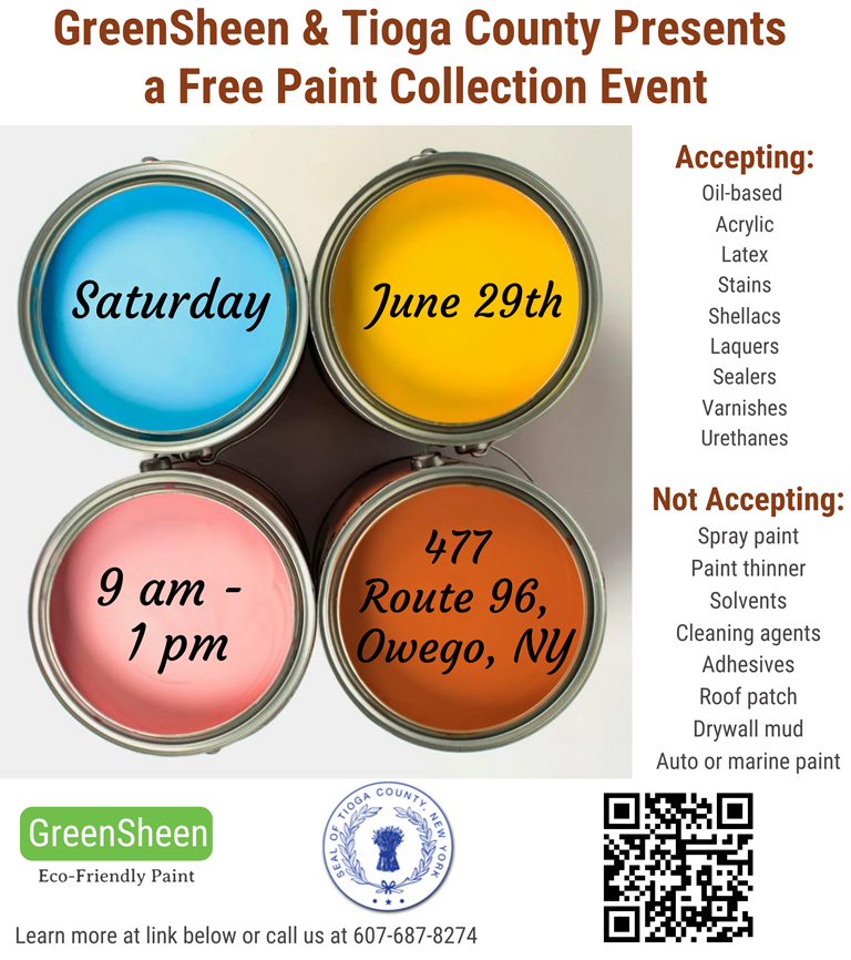 Tioga County, New York Government Sustainability/Recycling