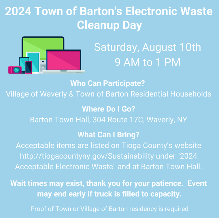 Tioga County, New York Government Sustainability/Recycling